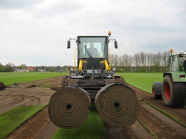 Rollrasenlieferung